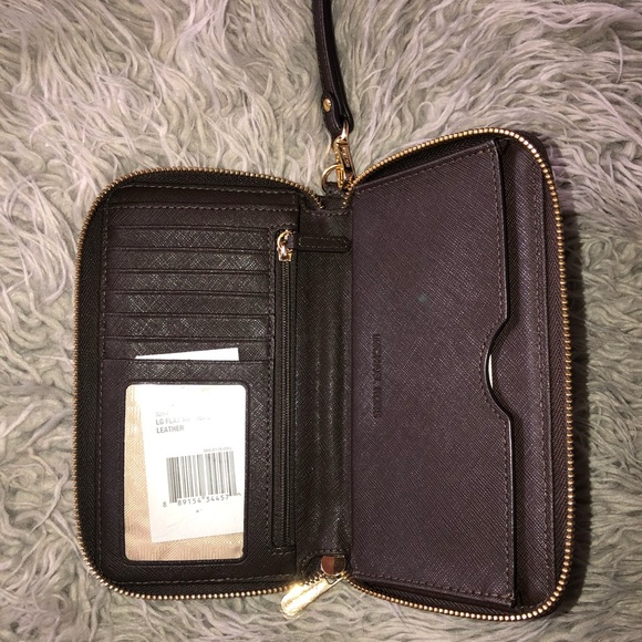 Michael kors jet setter phone wristlet wallet - Picture 5 of 16